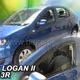 Ανεμοθραύστες HEKO Για DACIA LOGAN 2 / SANDERO 2 / STEPWAY 4D 2013-2017 (Ζευγάρι / Μπροστινοί)