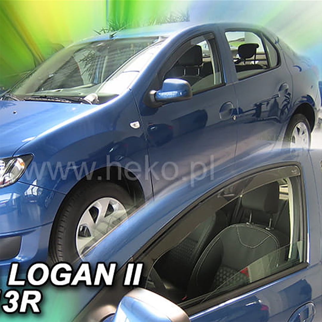 Ανεμοθραύστες HEKO Για DACIA LOGAN 2 / SANDERO 2 / STEPWAY 4D 2013-2017 (Ζευγάρι / Μπροστινοί)