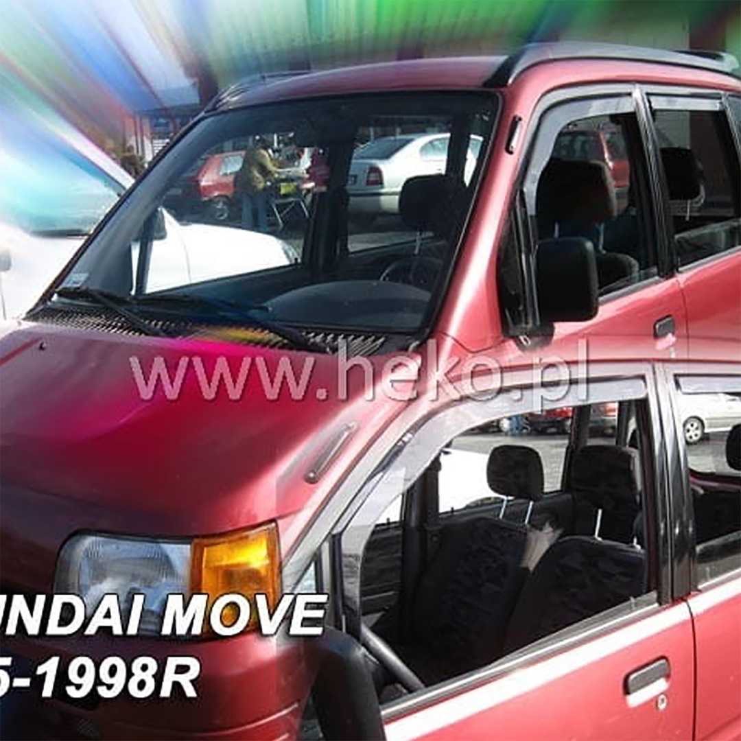 Ανεμοθραύστες HEKO Για DAIHATSU MOVE 5D 1995-1998 (Ζευγάρι / Μπροστινοί)