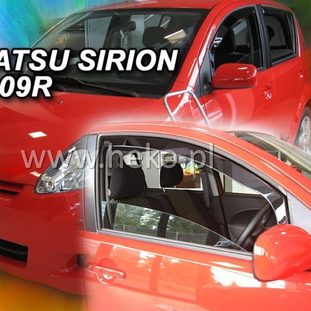 Ανεμοθραύστες HEKO Για DAIHATSU SIRION 5D 2005-2010 (Ζευγάρι / Μπροστινοί)