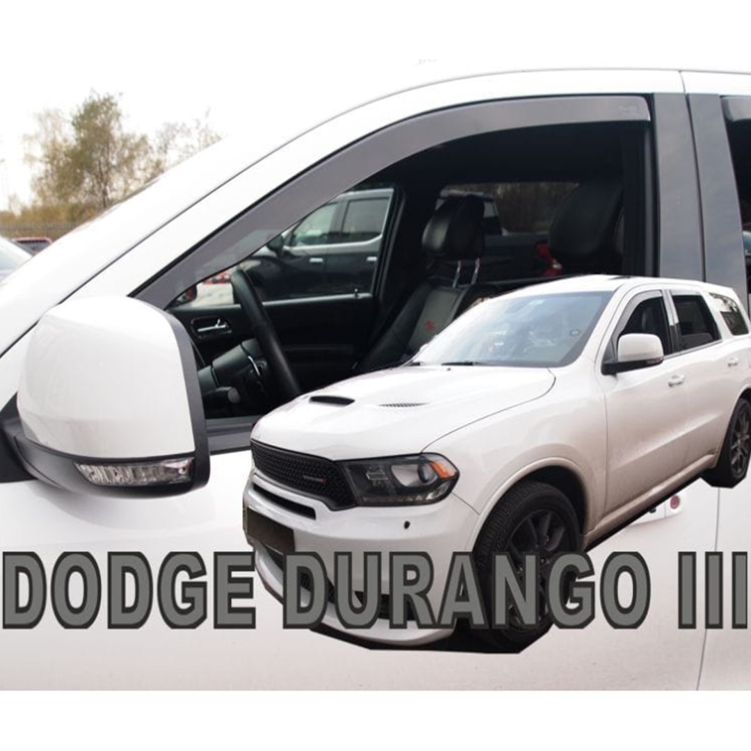 Ανεμοθραύστες HEKO Για DODGE DURANGO 5D 2011-2021 (Ζευγάρι / Μπροστινοί)