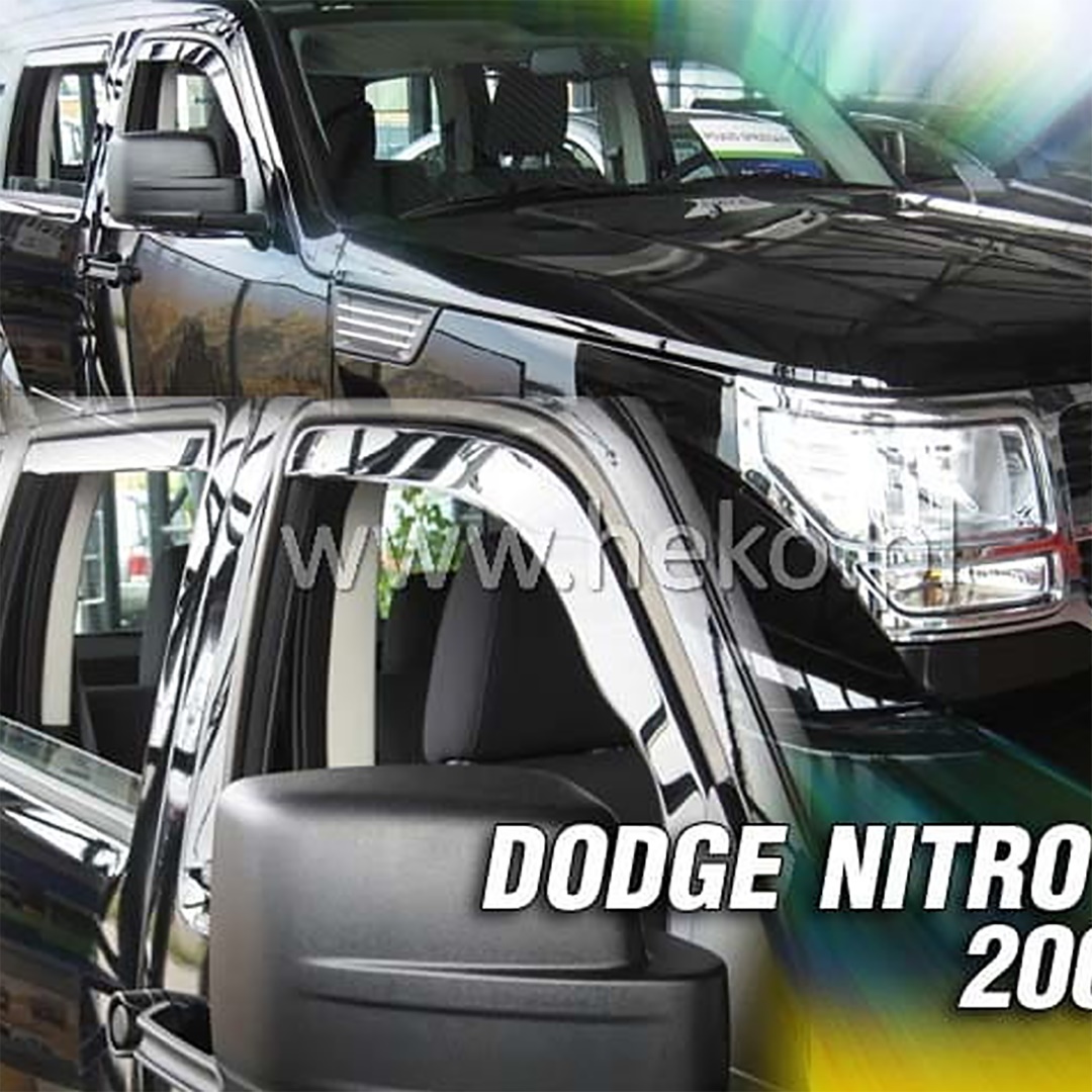 Ανεμοθραύστες HEKO Για DODGE NITRO 5D 2007-2011 (Ζευγάρι / Μπροστινοί)