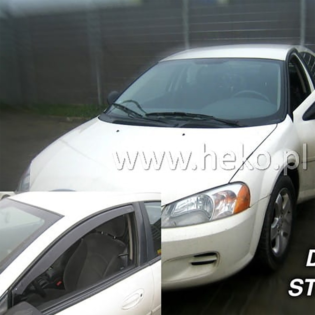 Ανεμοθραύστες HEKO Για DODGE STRATUS 4D 2001-2005 (Ζευγάρι / Μπροστινοί)