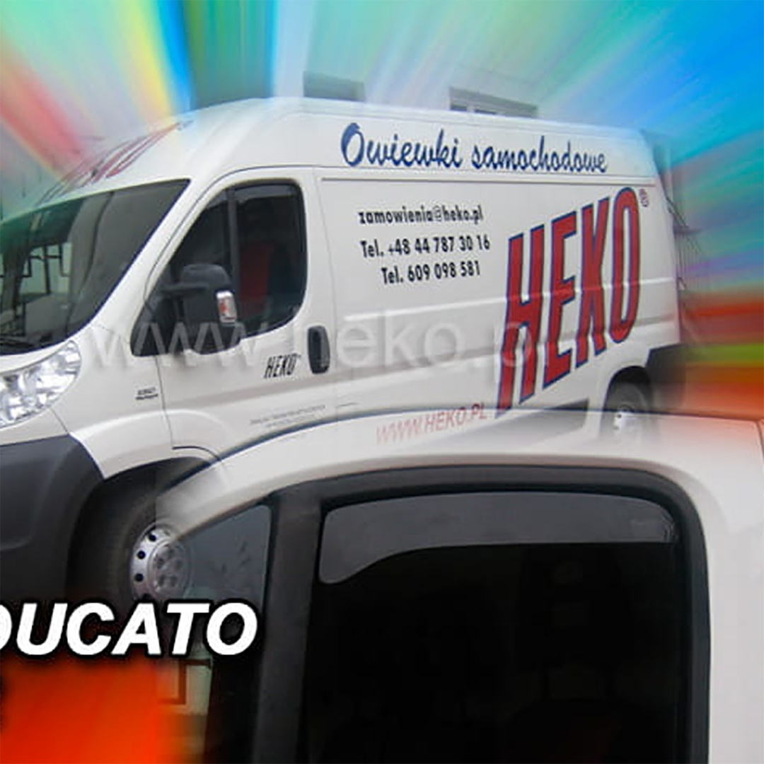 Ανεμοθραύστες HEKO Για FIAT DUCATO 2006-2020 / CITROEN JUMPER 3 (Ζευγάρι / Μπροστινοί)