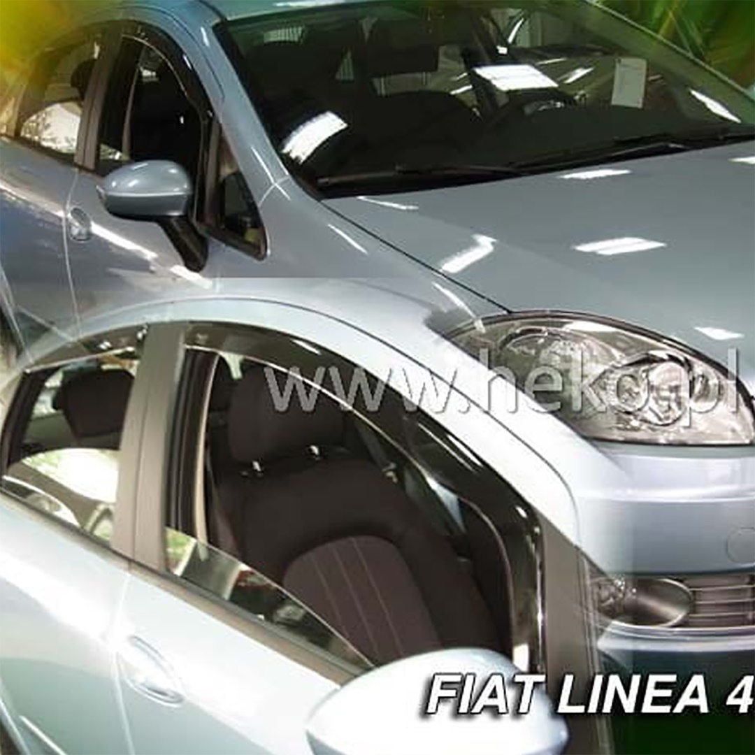 Ανεμοθραύστες HEKO Για FIAT LINEA 4D 2007-2015 (Ζευγάρι / Μπροστινοί)