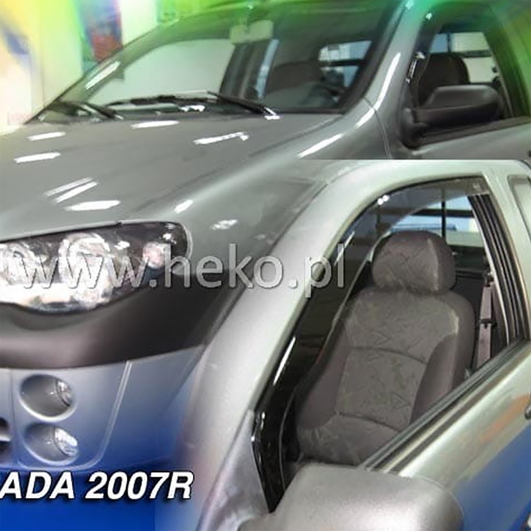 Ανεμοθραύστες HEKO Για FIAT STRADA 2D 1998-2007 (Ζευγάρι / Μπροστινοί)