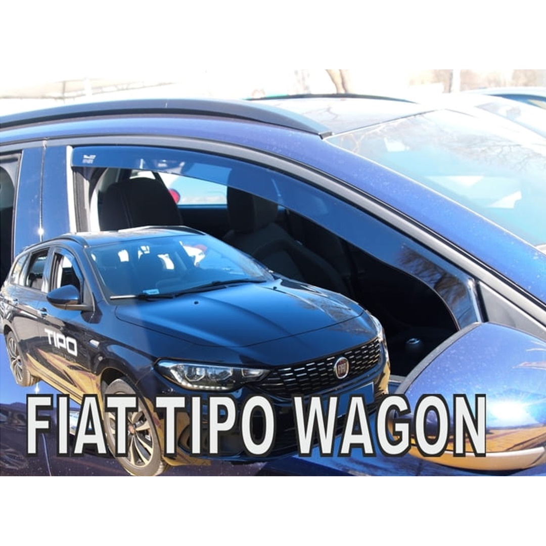 Ανεμοθραύστες HEKO Για FIAT TIPO 4D 5D SEDAN HTB WAGON 2016-2020 (Ζευγάρι / Μπροστινοί)