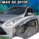 Ανεμοθραύστες HEKO Για FORD C-MAX 5D 2011-2019 / GRAND C-MAX 5D 2011-2019 (Ζευγάρι / Μπροστινοί)