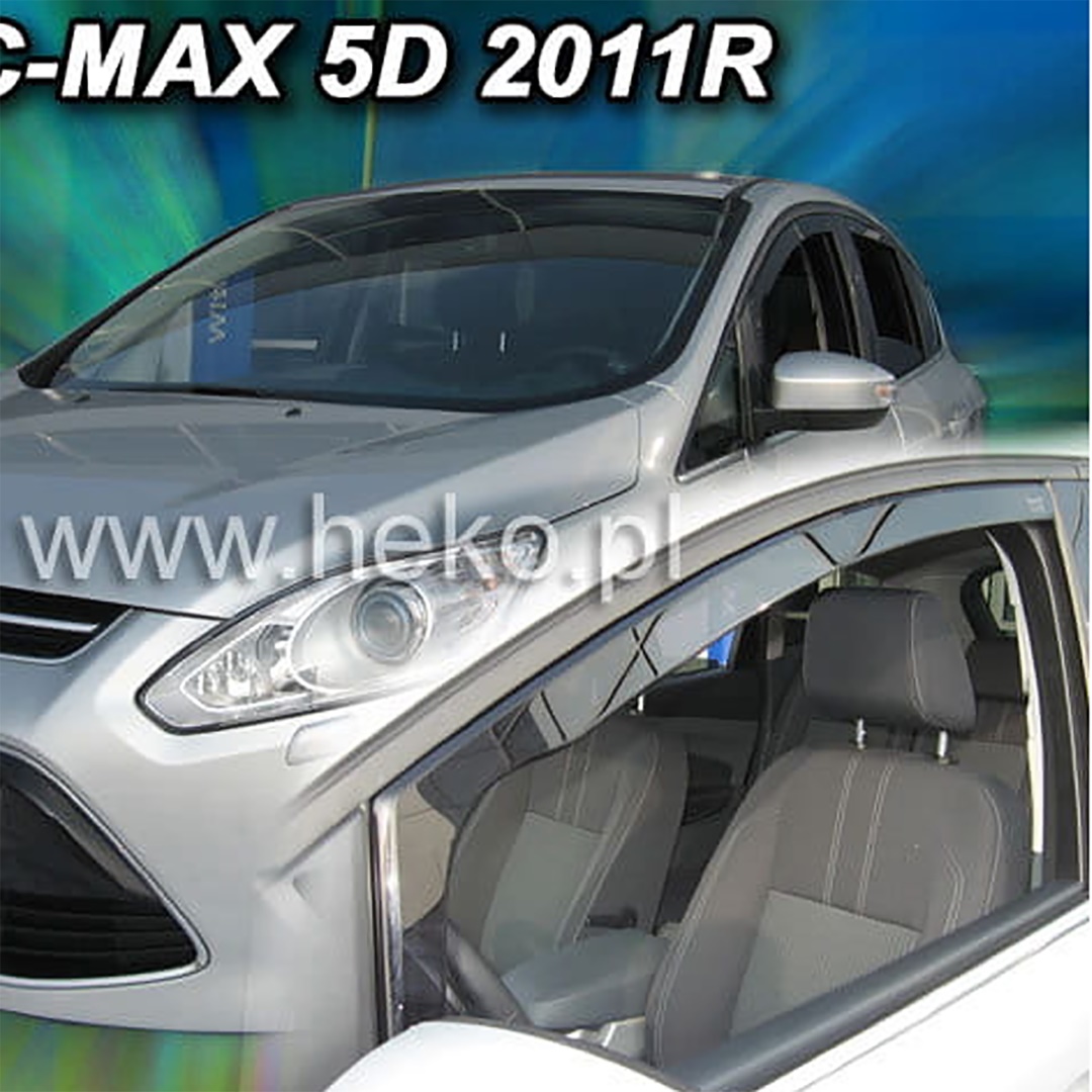 Ανεμοθραύστες HEKO Για FORD C-MAX 5D 2011-2019 / GRAND C-MAX 5D 2011-2019 (Ζευγάρι / Μπροστινοί)