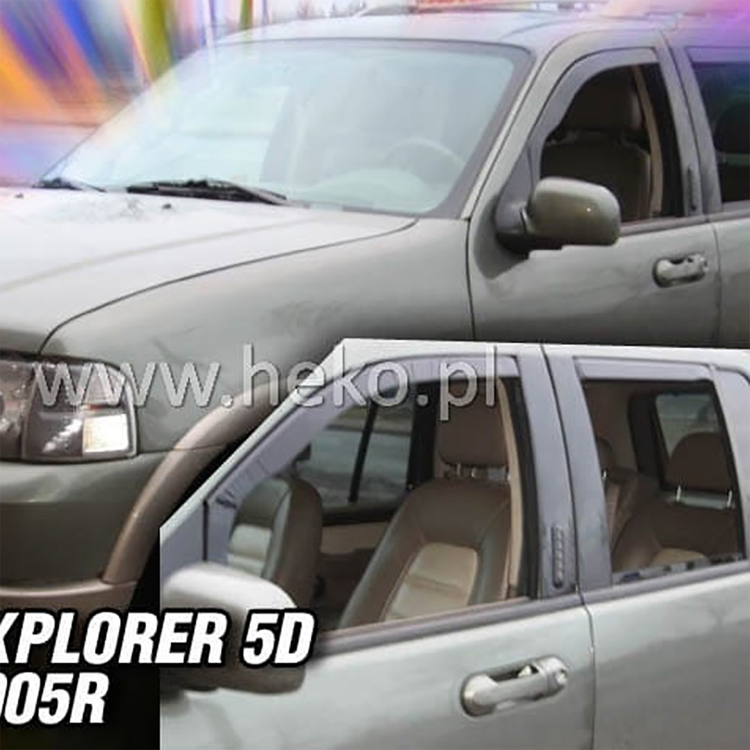 Ανεμοθραύστες HEKO Για FORD EXPLORER 3 5D 2002-2005 (Ζευγάρι / Μπροστινοί)