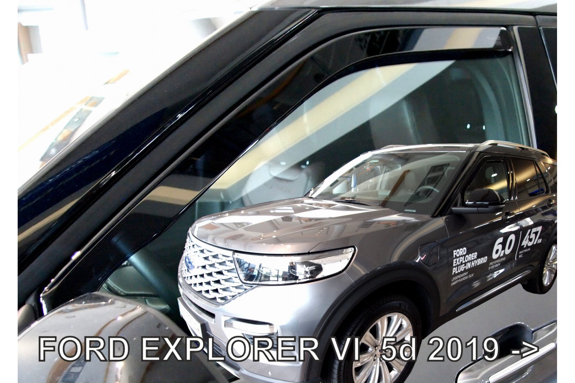 Ανεμοθραύστες HEKO Για FORD EXPLORER 5D 2019+ (Ζευγάρι / Μπροστινοί)