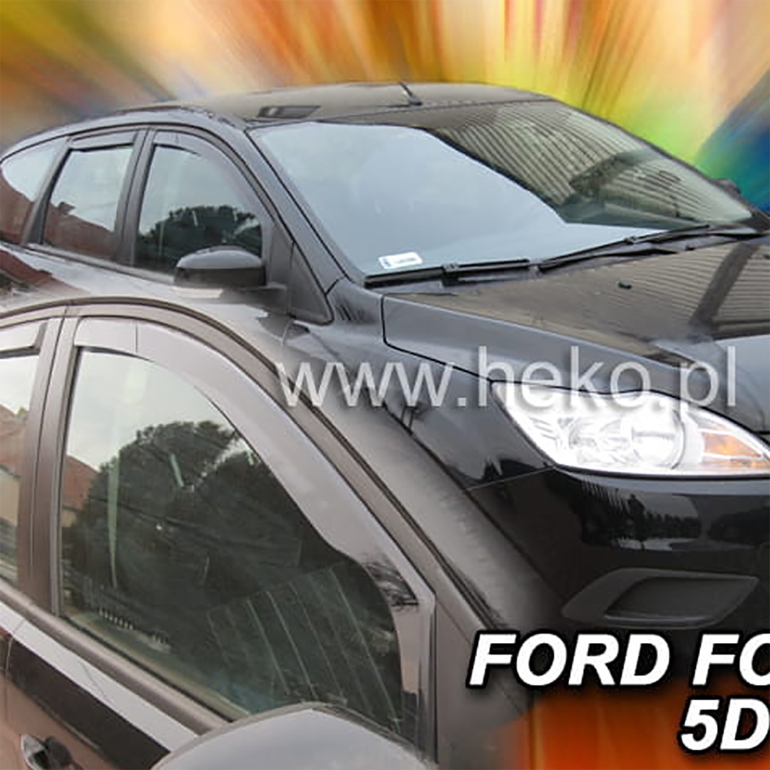 Ανεμοθραύστες HEKO Για FORD FOCUS MK2 4D 5D 2005-2011 (Ζευγάρι / Μπροστινοί)