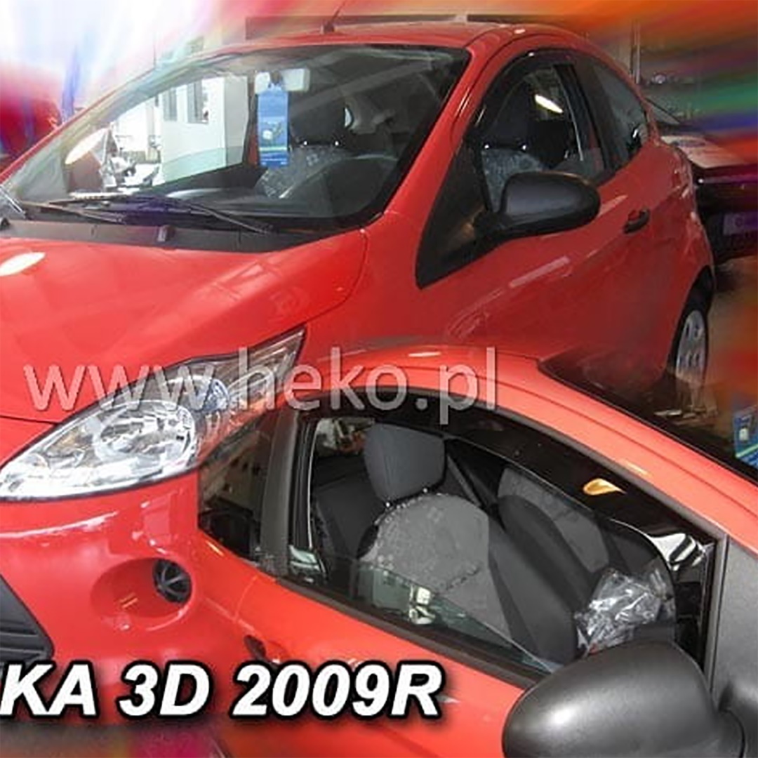 Ανεμοθραύστες HEKO Για FORD KA 2 3D 2009-2017 (Ζευγάρι / Μπροστινοί)
