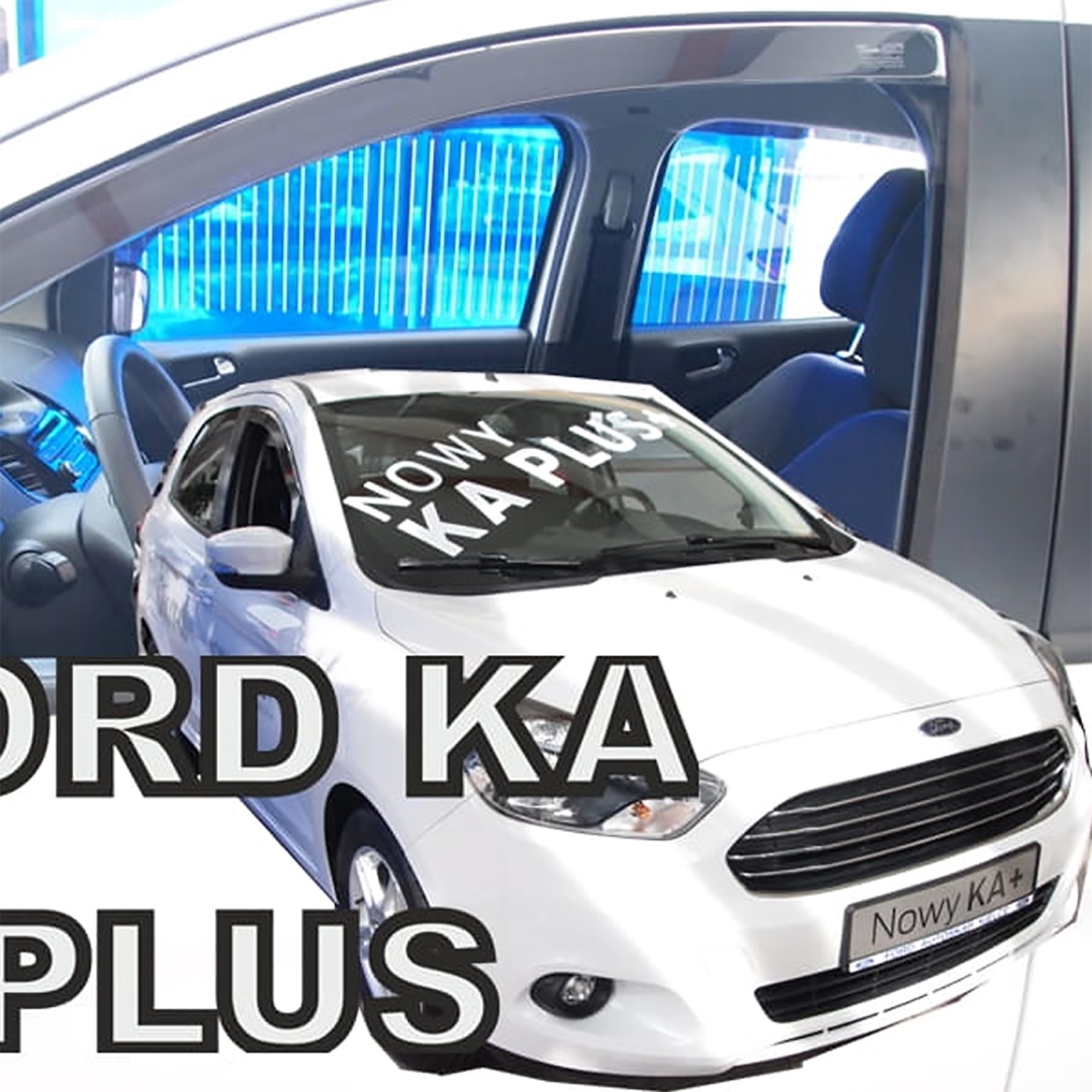 Ανεμοθραύστες HEKO Για FORD KA PLUS 3 5D 2014+ (Ζευγάρι / Μπροστινοί)