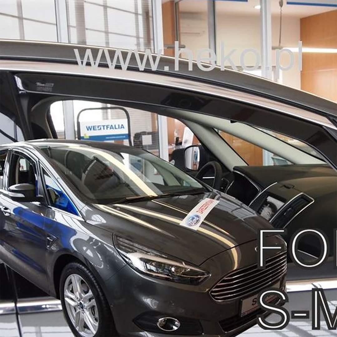 Ανεμοθραύστες HEKO Για FORD S-MAX 2 5D 2016+ (Ζευγάρι / Μπροστινοί)
