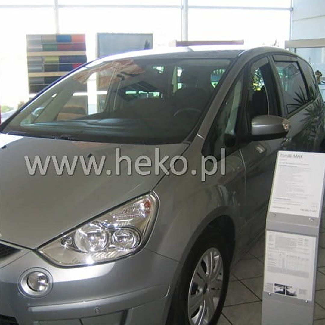 Ανεμοθραύστες HEKO Για FORD S-MAX 5D 2006-2010 (Ζευγάρι / Μπροστινοί)