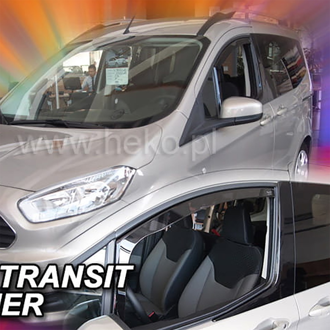 Ανεμοθραύστες HEKO Για FORD TRANSIT COURIER 2D / 4D 2014-2023 / TOURNEO COURIER 2D / 4D 2014-2023 (Ζευγάρι / Μπροστινοί)