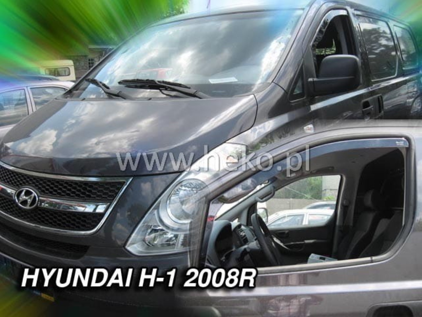 Ανεμοθραύστες HEKO Για HYUNDAI H1 STAREX 4WD 4D 2007-2021 (Ζευγάρι / Μπροστινοί)