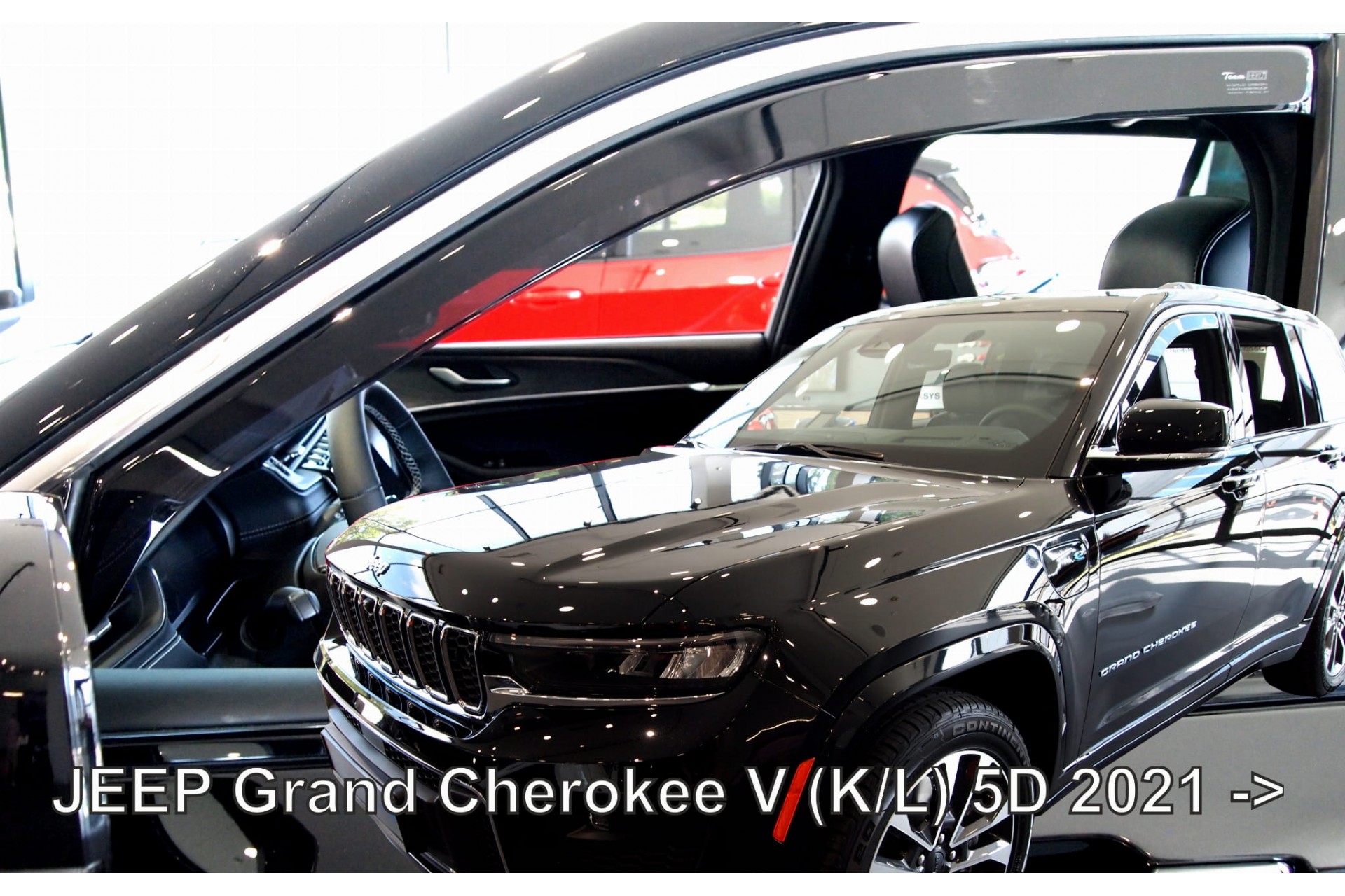 Ανεμοθραύστες HEKO Για JEEP GRAND CHEROKEE WL 5D 2021+ (Ζευγάρι / Μπροστινοί)