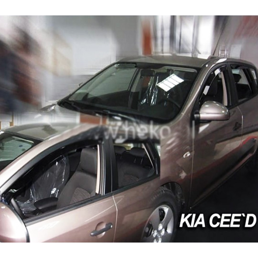 Ανεμοθραύστες HEKO Για KIA CEED 5D 2007-2012 (Ζευγάρι / Μπροστινοί)