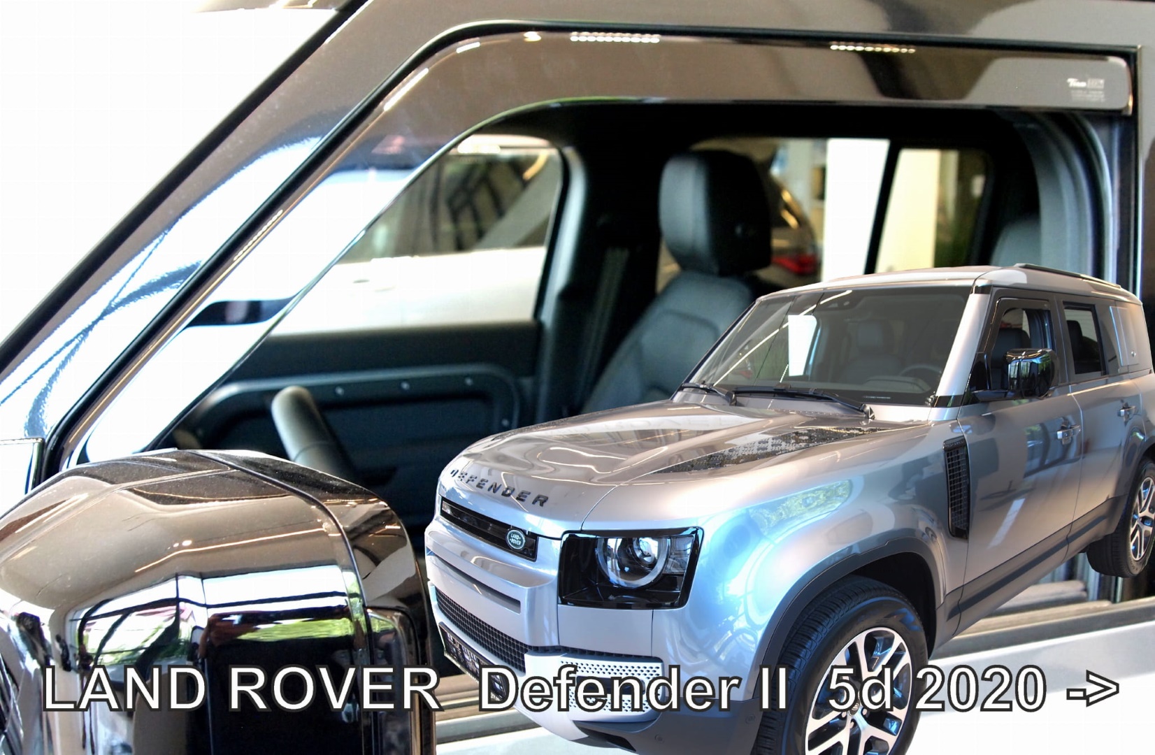 Ανεμοθραύστες HEKO Για LAND ROVER DEFENDER 5D 2020+ (Ζευγάρι / Μπροστινοί)
