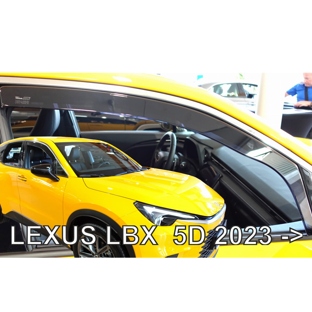 Ανεμοθραύστες HEKO Για LEXUS LBX 5D 2023+ (Ζευγάρι / Μπροστινοί)