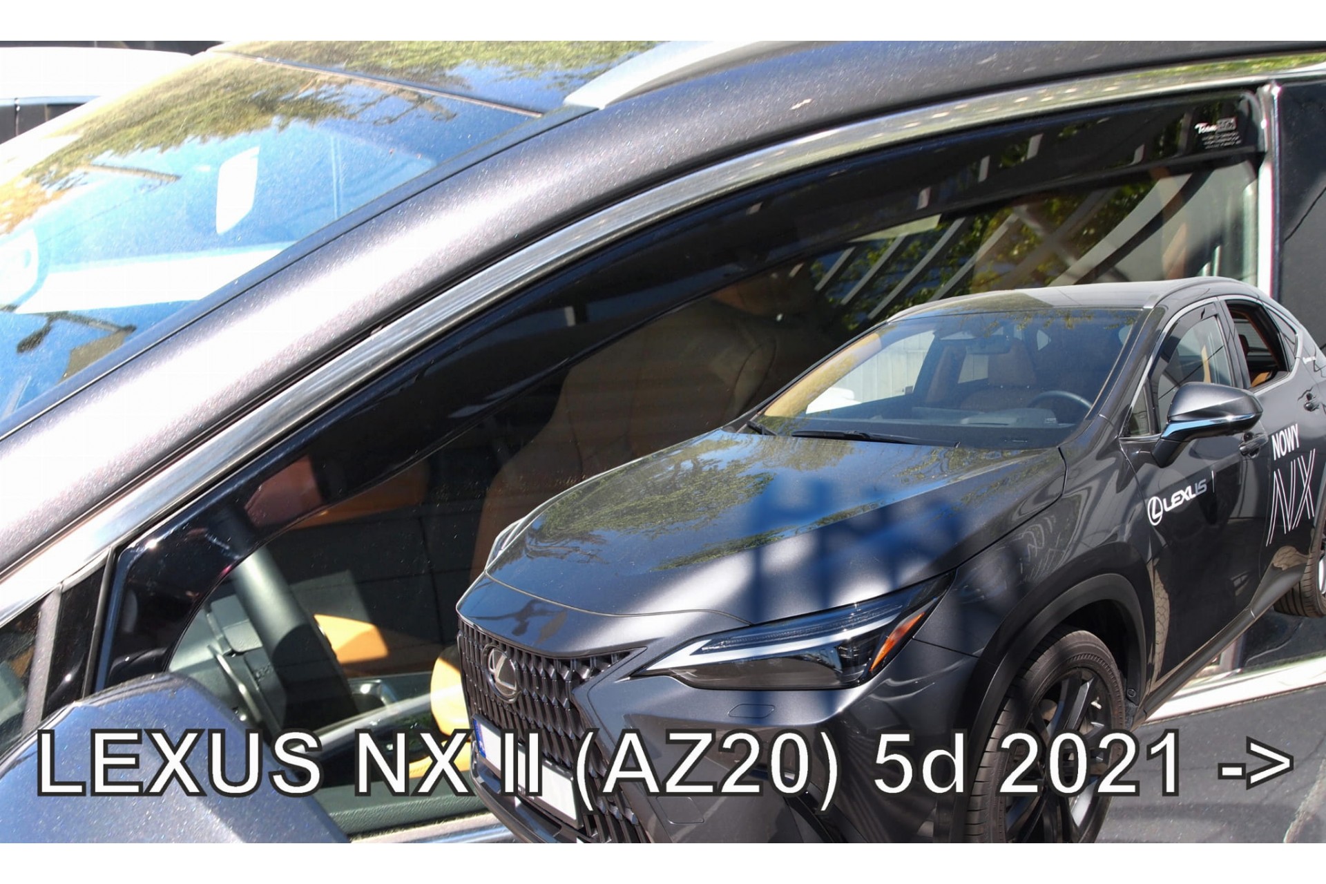 Ανεμοθραύστες HEKO Για LEXUS NX (AZ20) 5D 2021+ (Ζευγάρι / Μπροστινοί)
