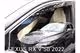 Ανεμοθραύστες HEKO Για LEXUS RX V 5D 2022+ (Ζευγάρι / Μπροστινοί)