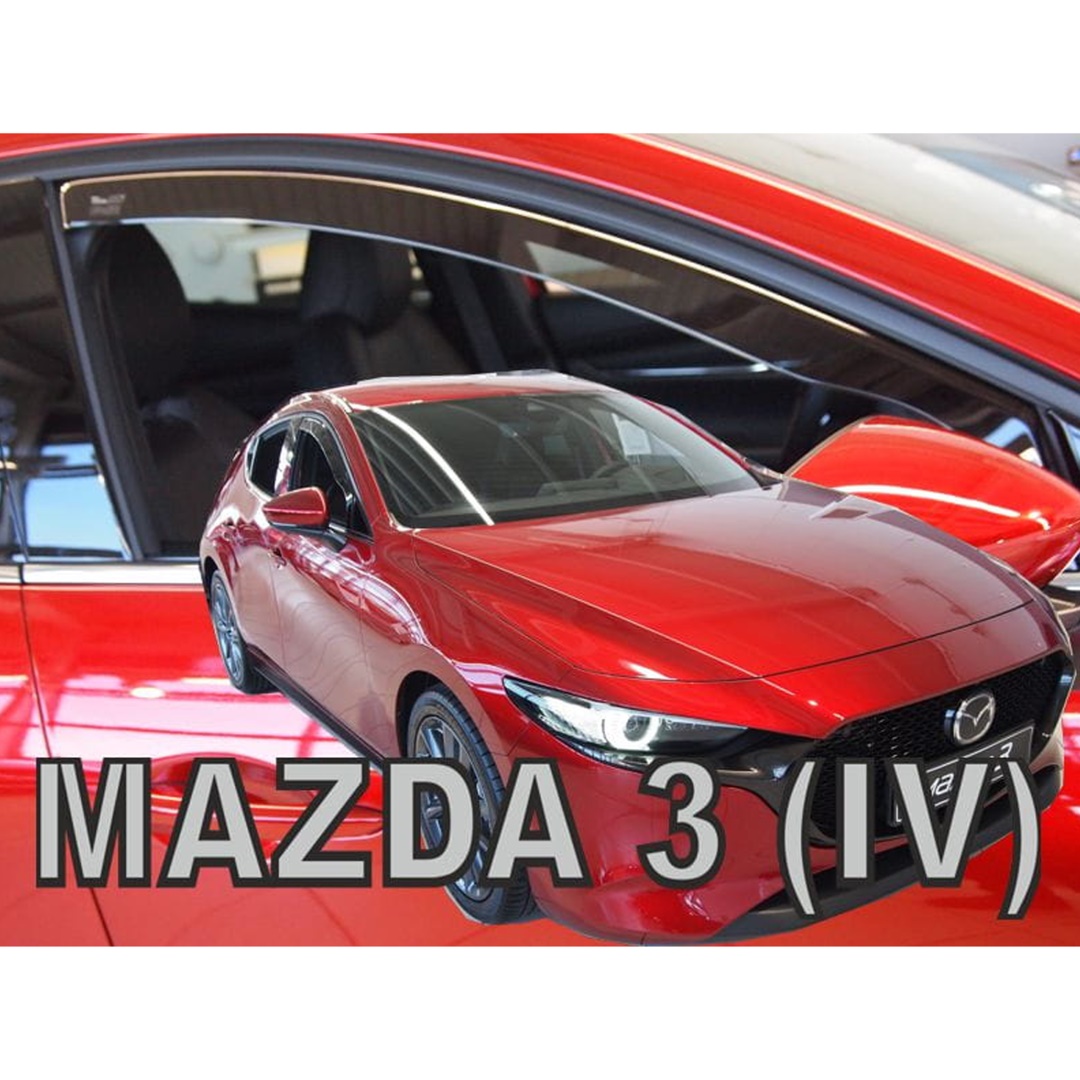 Ανεμοθραύστες HEKO Για MAZDA 3 5D HB 2019+ (Ζευγάρι / Μπροστινοί)