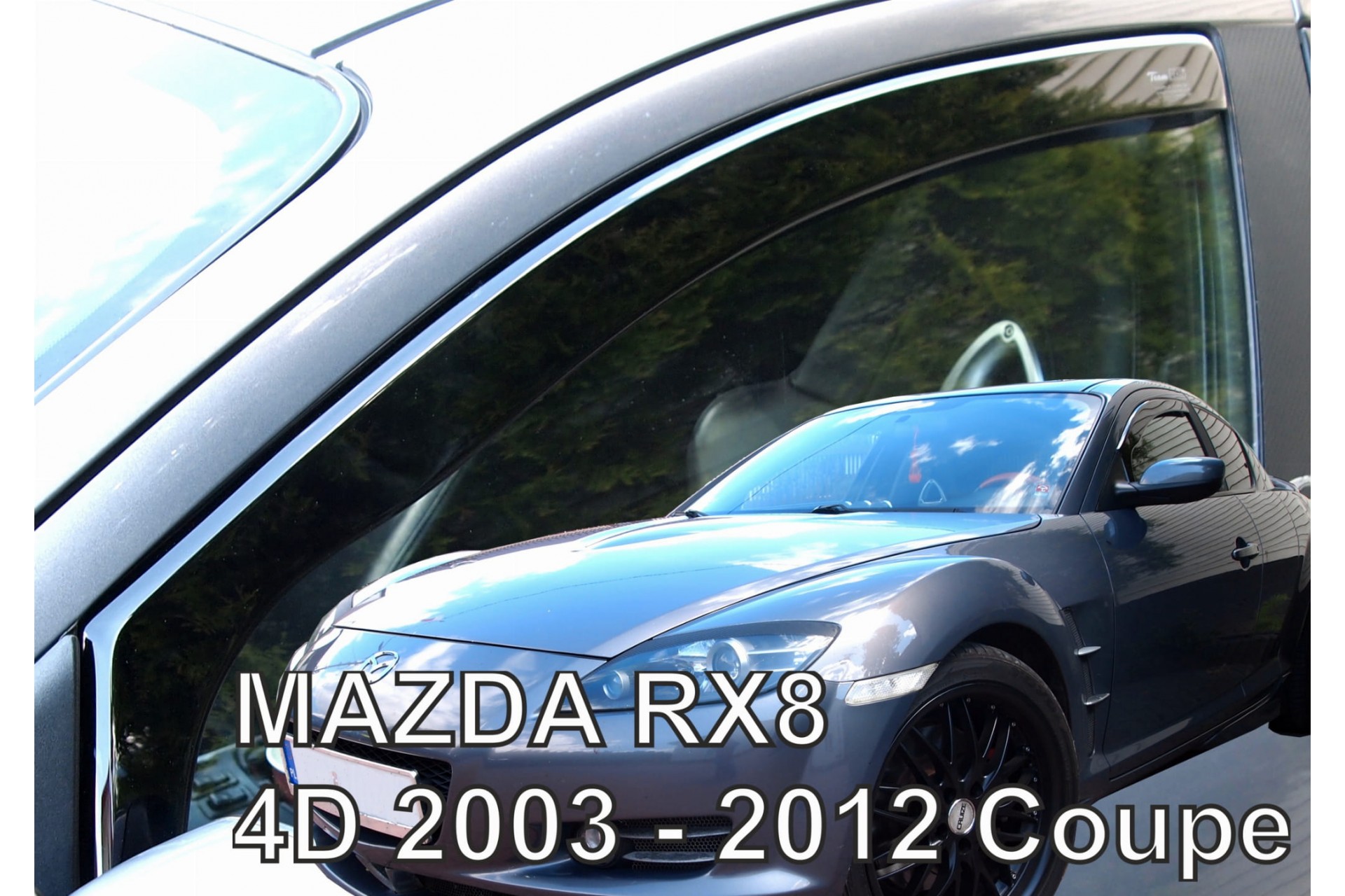Ανεμοθραύστες HEKO Για MAZDA RX8 4D 2003-2012 COUPE (Ζευγάρι / Μπροστινοί)