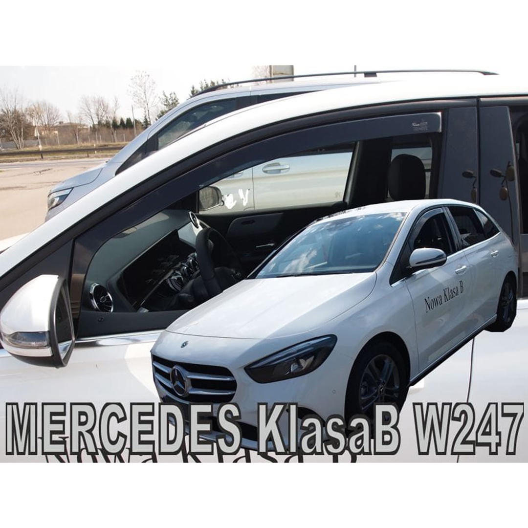 Ανεμοθραύστες HEKO Για MERCEDES B-KLAS W247 5D 2019+ (Ζευγάρι / Μπροστινοί)