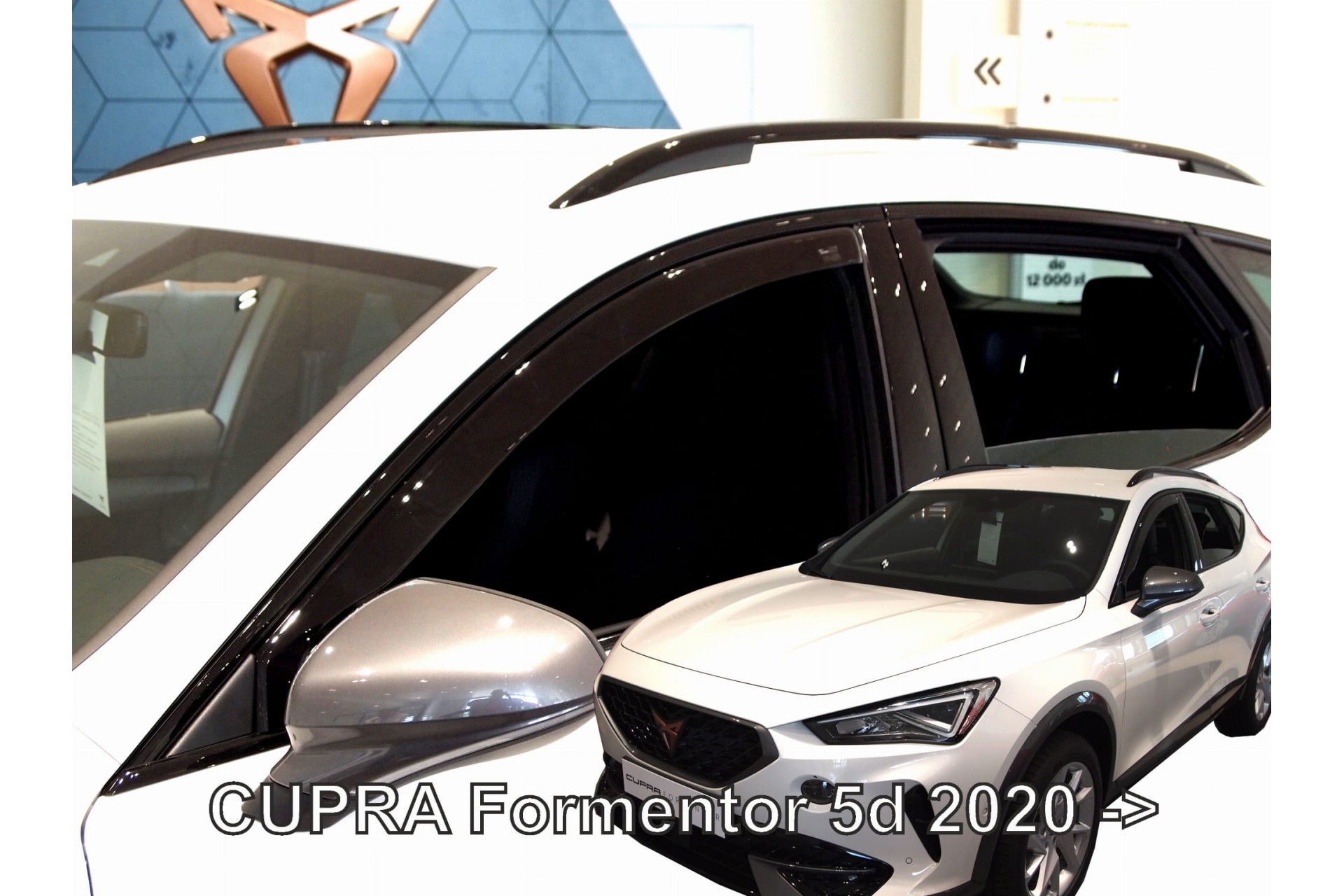 Ανεμοθραύστες HEKO Για MERCEDES EQC N293 5D 2019+ / CUPRA FORMENTOR 5D 2020+ (Ζευγάρι / Μπροστινοί)