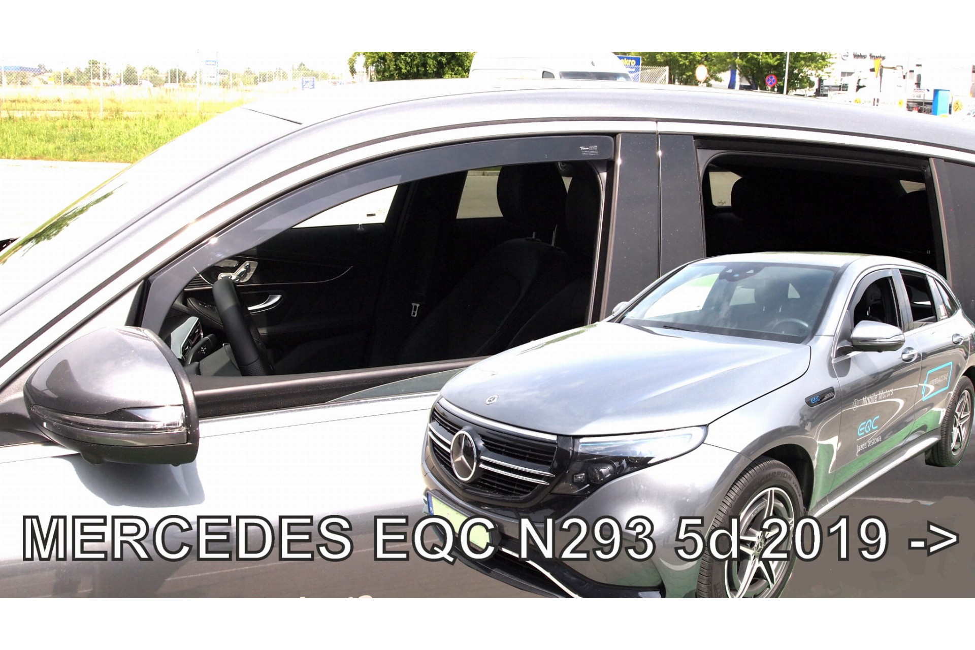 Ανεμοθραύστες HEKO Για MERCEDES EQC N293 5D 2019+ (Ζευγάρι / Μπροστινοί)