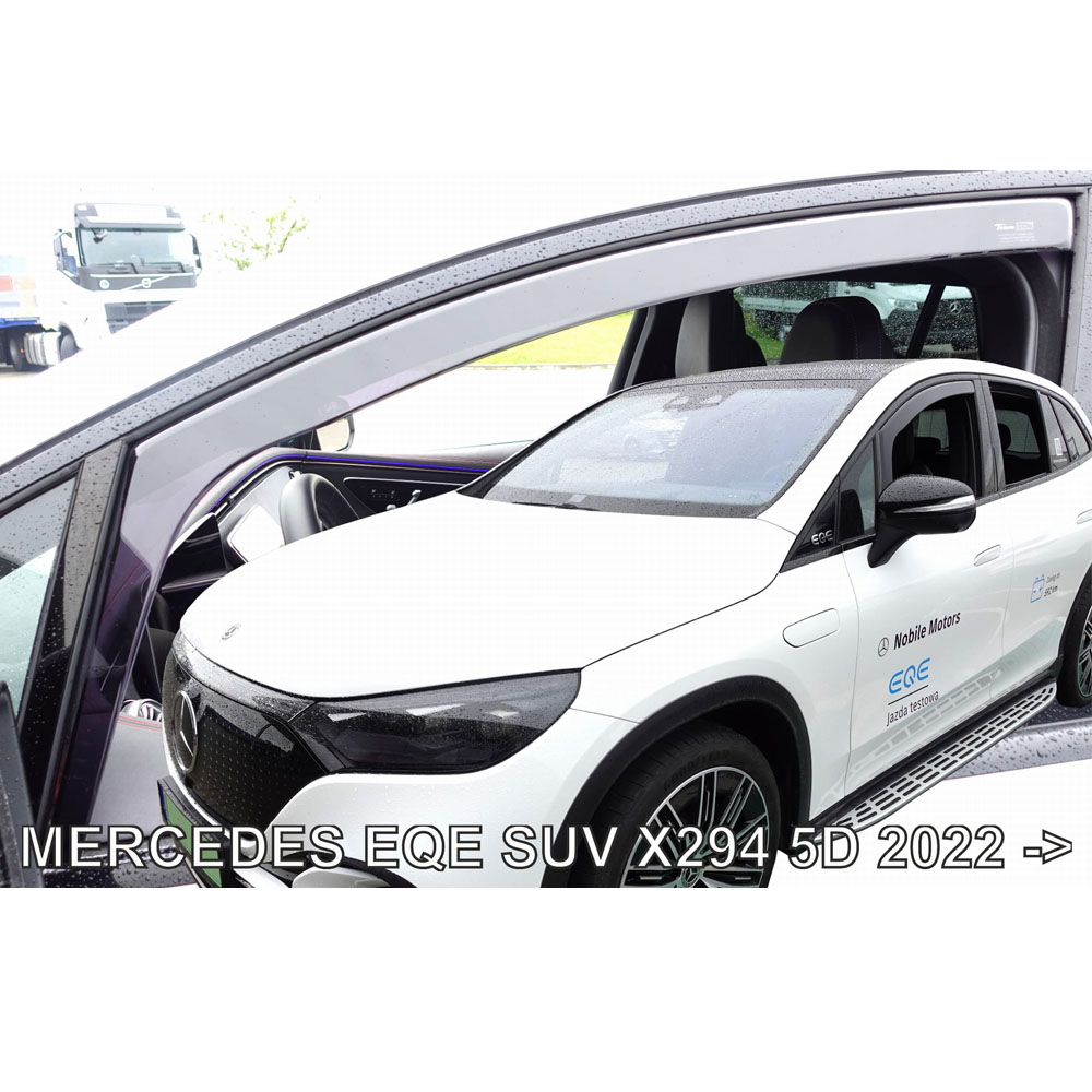 Ανεμοθραύστες HEKO Για MERCEDES EQE 5D 2022+ (Ζευγάρι / Μπροστινοί)