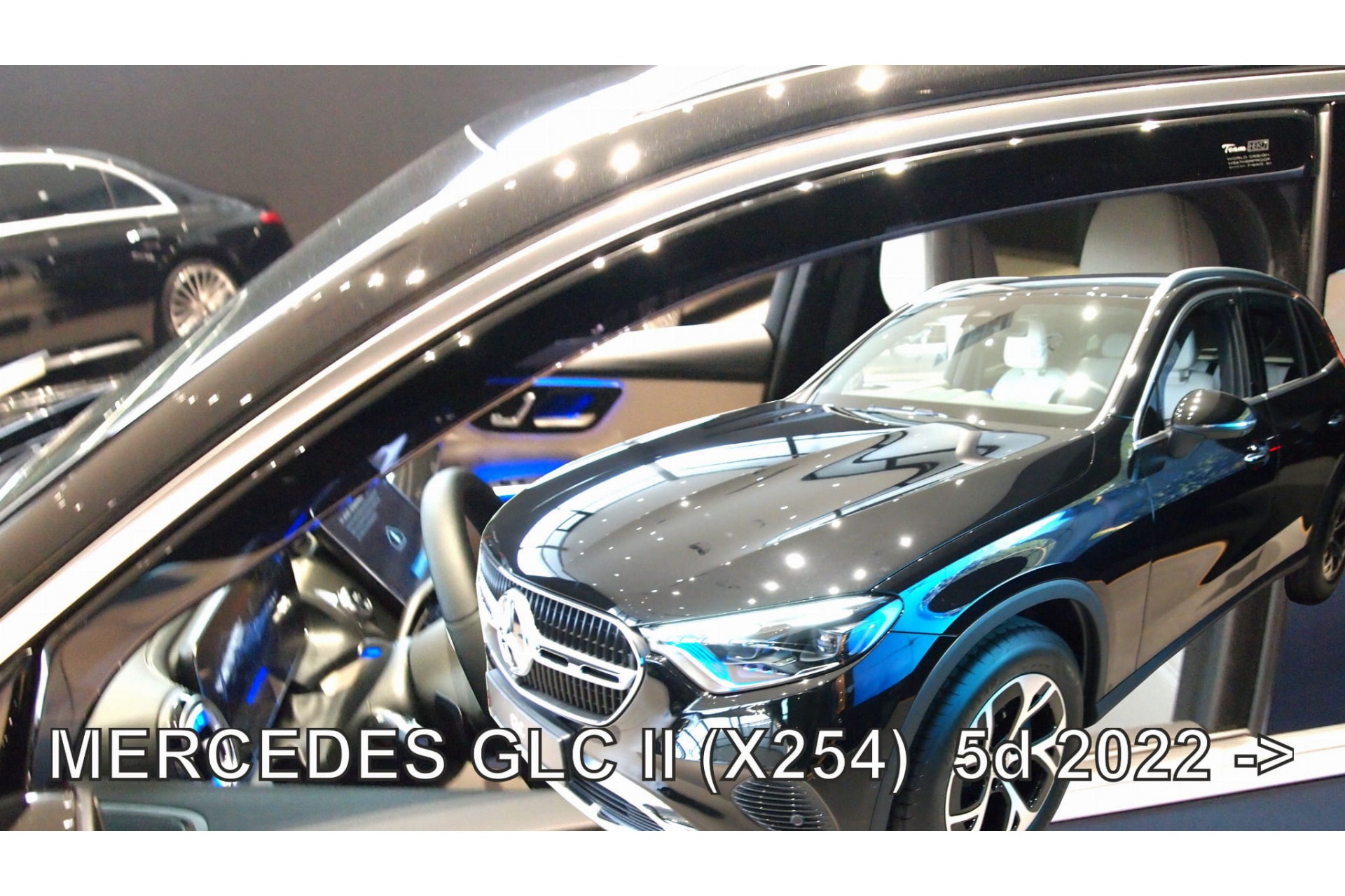 Ανεμοθραύστες HEKO Για MERCEDES GLC X254 5D 2022+ (Ζευγάρι / Μπροστινοί)