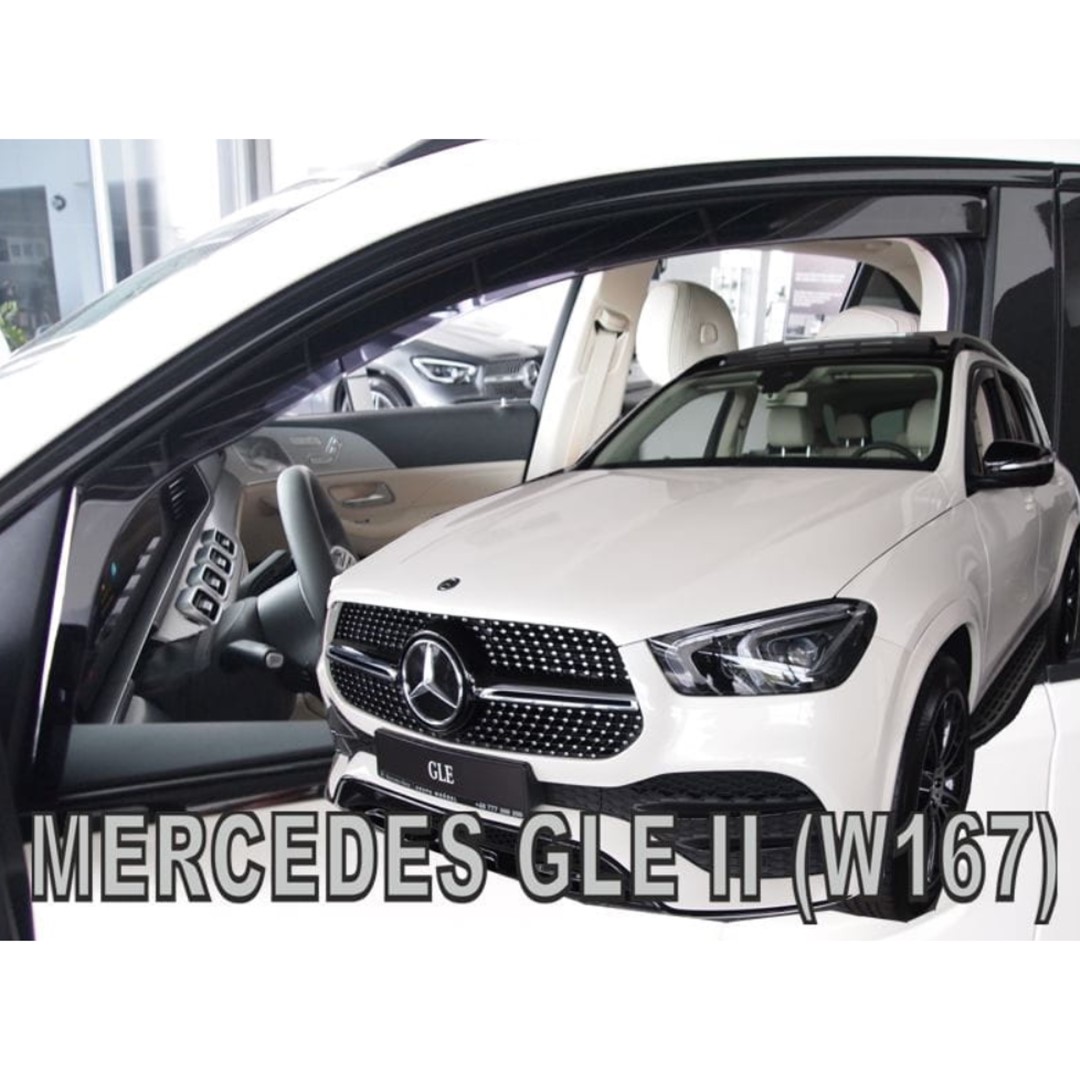 Ανεμοθραύστες HEKO Για MERCEDES GLE W167 5D 2019+ (Ζευγάρι / Μπροστινοί)