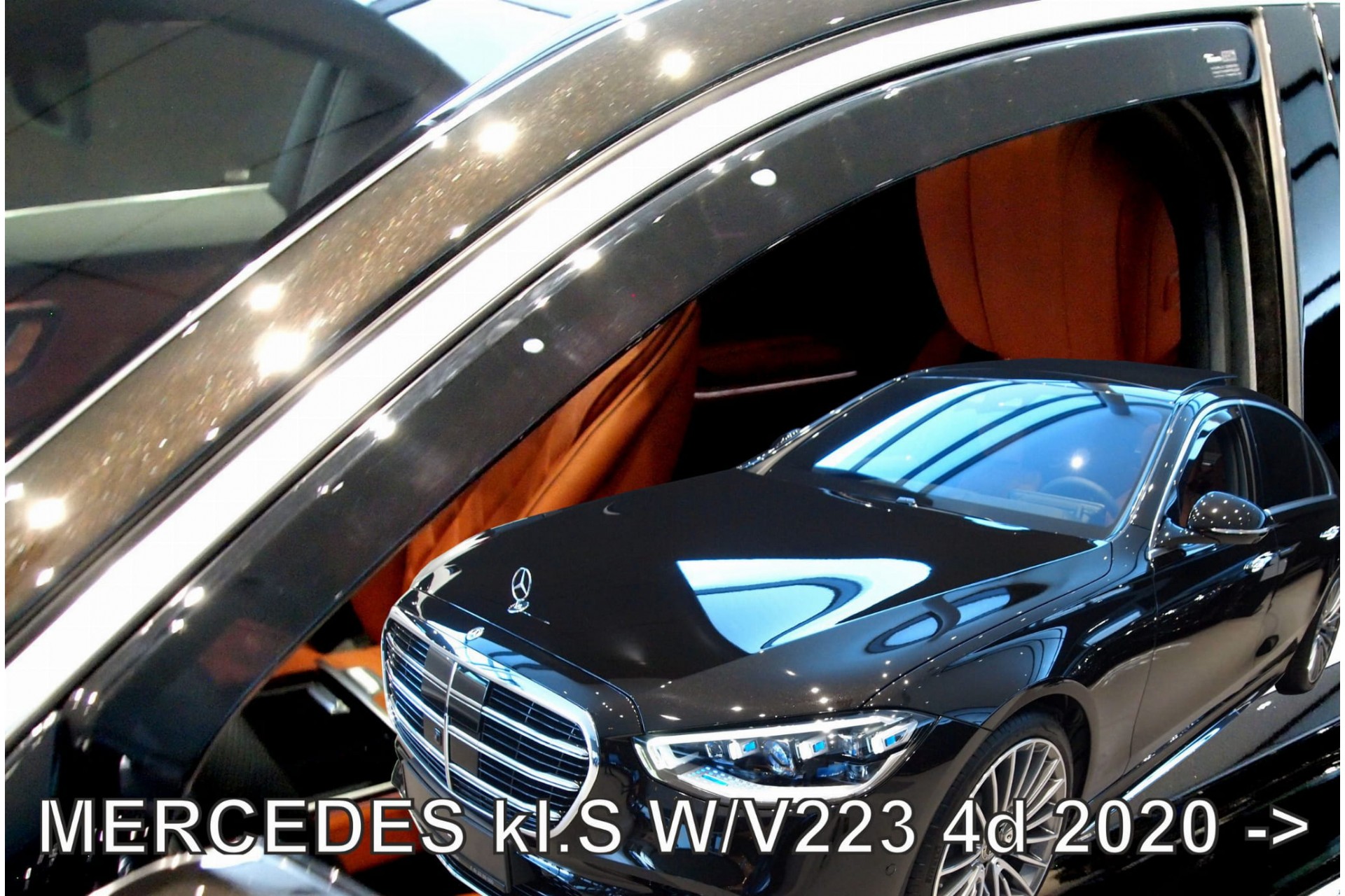 Ανεμοθραύστες HEKO Για MERCEDES S W223 / V223 4D 2020+ (Ζευγάρι / Μπροστινοί)