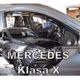 Ανεμοθραύστες HEKO Για MERCEDES X-KLAS W470 4D 2017+ (Ζευγάρι / Μπροστινοί)
