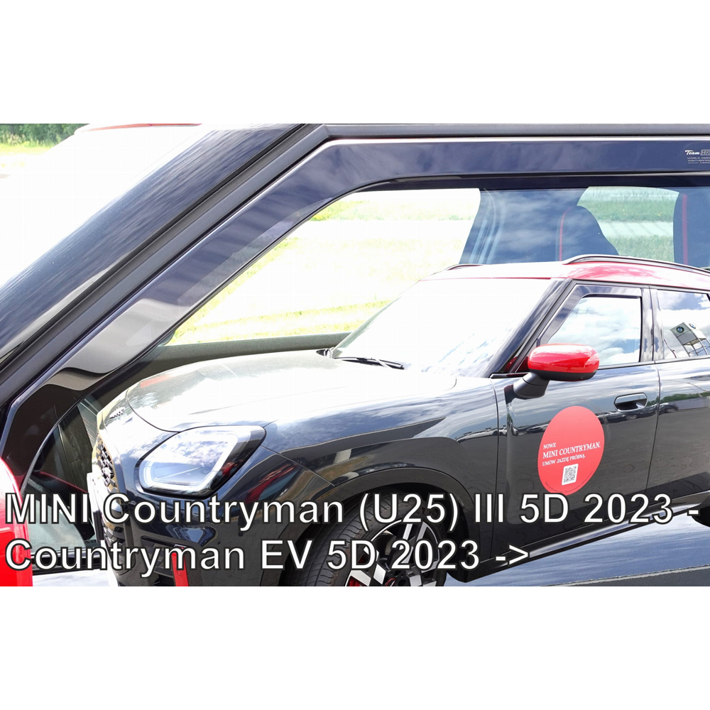 Ανεμοθραύστες HEKO Για MINI COUNTRYMAN U25 5D 2023+ / COUNTRYMAN EV 5D 2023+ (Ζευγάρι / Μπροστινοί)