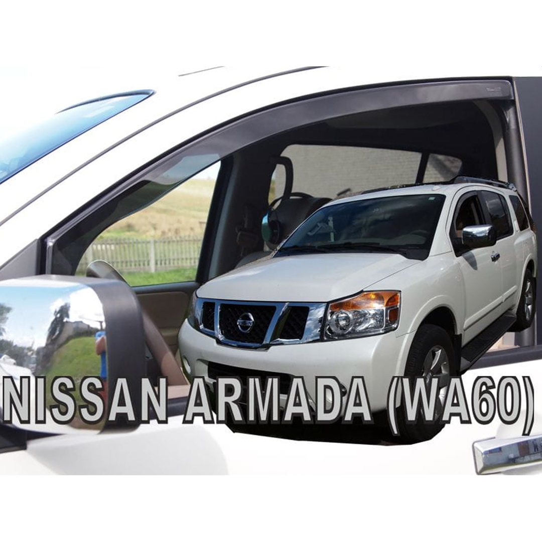 Ανεμοθραύστες HEKO Για NISSAN ARMADA WA60 5D 2004-2016 (Ζευγάρι / Μπροστινοί)