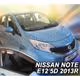 Ανεμοθραύστες HEKO Για NISSAN NOTE E12 5D 2013+ (Ζευγάρι / Μπροστινοί)