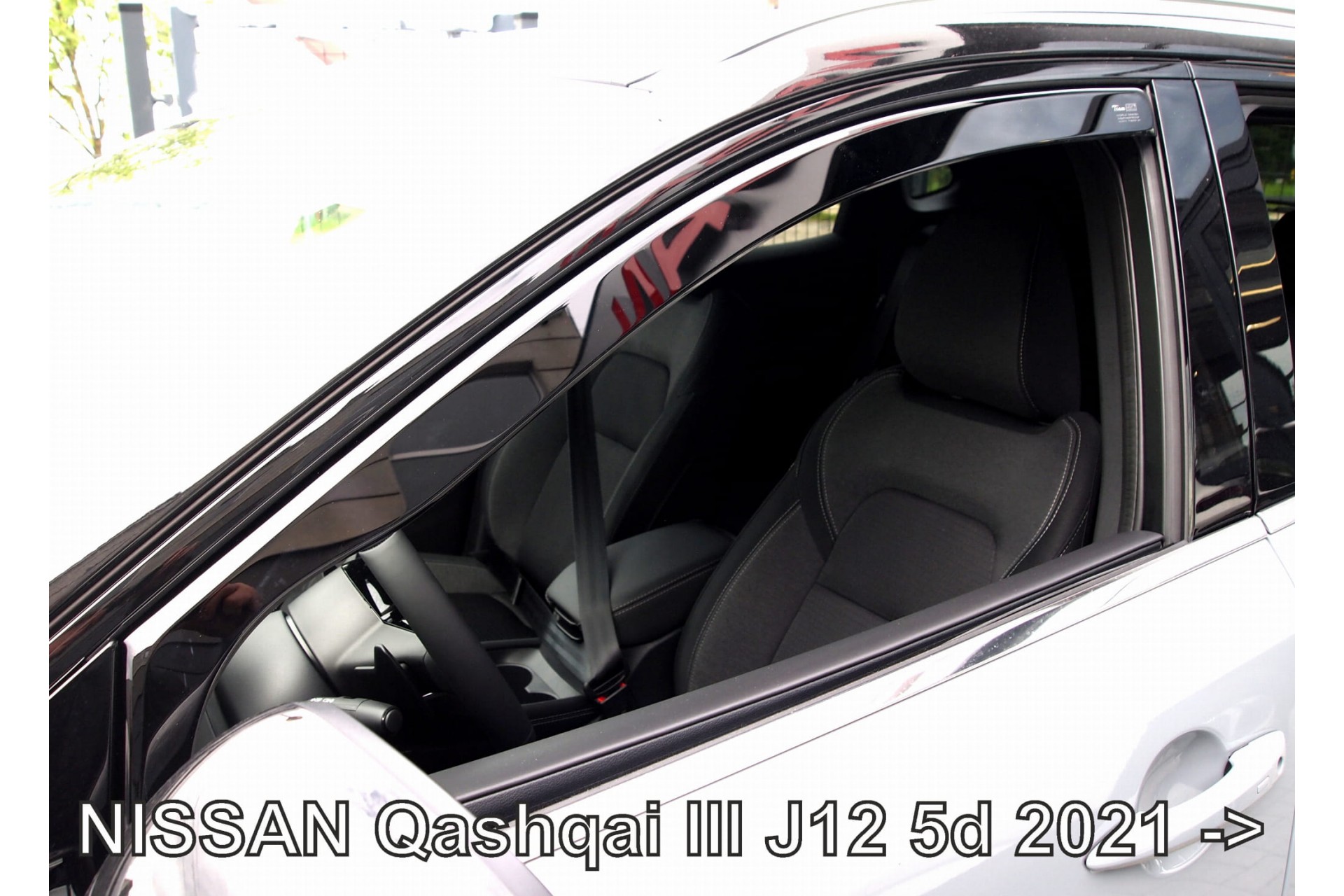 Ανεμοθραύστες HEKO Για NISSAN QASHQAI J12 5D 2021+ (Ζευγάρι / Μπροστινοί)