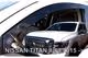 Ανεμοθραύστες HEKO Για NISSAN TITAN 4D 2015+ (Ζευγάρι / Μπροστινοί)