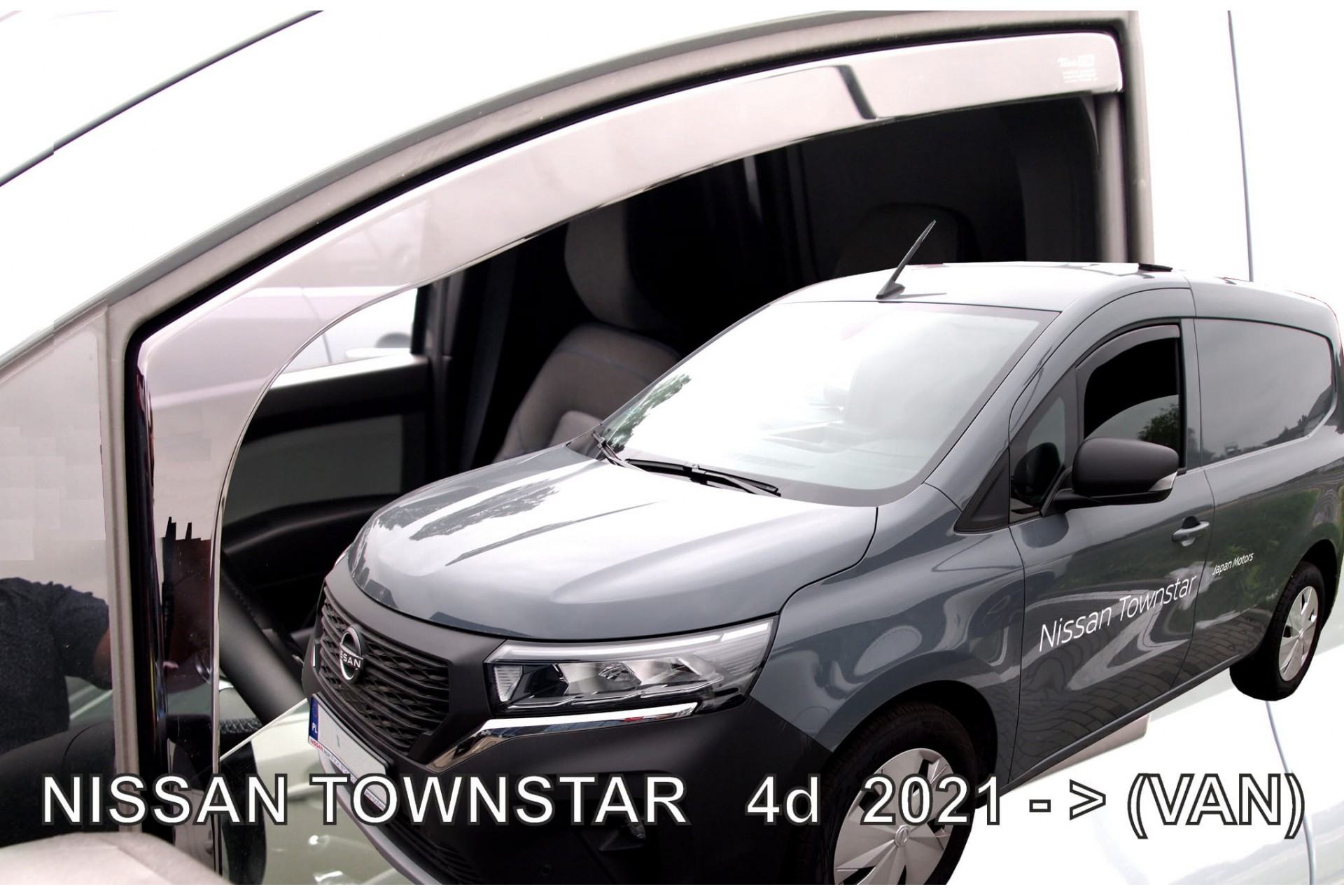 Ανεμοθραύστες HEKO Για NISSAN TOWNSTAR VAN 2021+ (Ζευγάρι / Μπροστινοί)