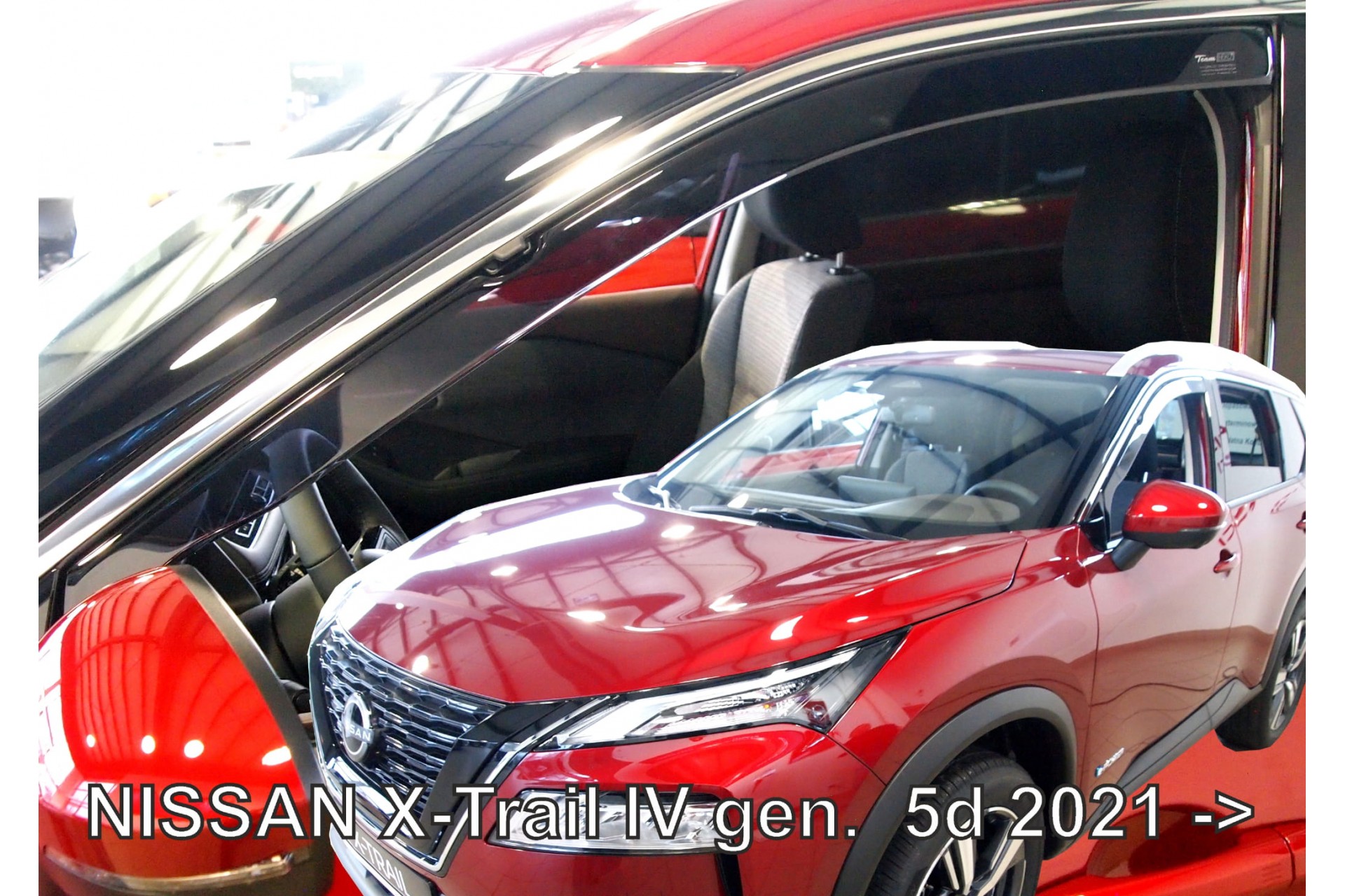 Ανεμοθραύστες HEKO Για NISSAN X-TRAIL 5D 2021+ (Ζευγάρι / Μπροστινοί)