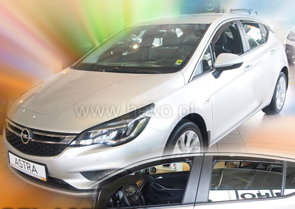 Ανεμοθραύστες HEKO Για OPEL ASTRA K 5D 2015+ HTB / SPORTS TOURER (Ζευγάρι / Μπροστινοί)