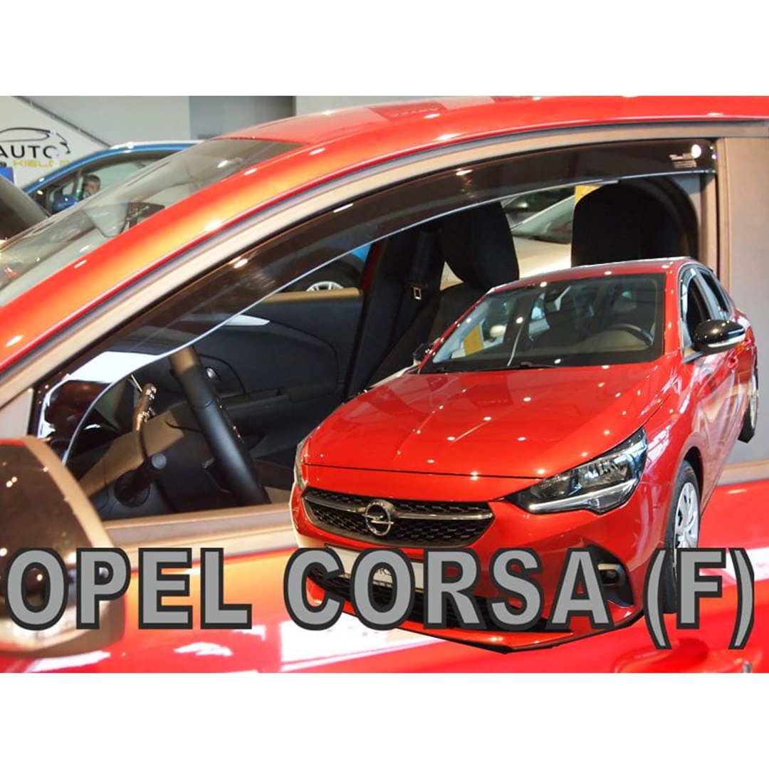 Ανεμοθραύστες HEKO Για OPEL CORSA F 5D 2019+ / PEUGEOT 208 5D 2019+ (Ζευγάρι / Μπροστινοί)