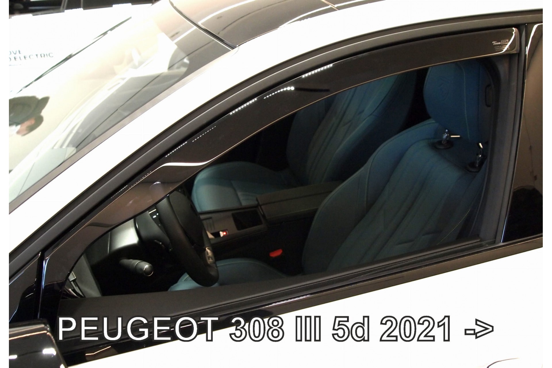 Ανεμοθραύστες HEKO Για PEUGEOT 308 5D 2021+ / OPEL ASTRA L 5D 2021+ (Ζευγάρι / Μπροστινοί)