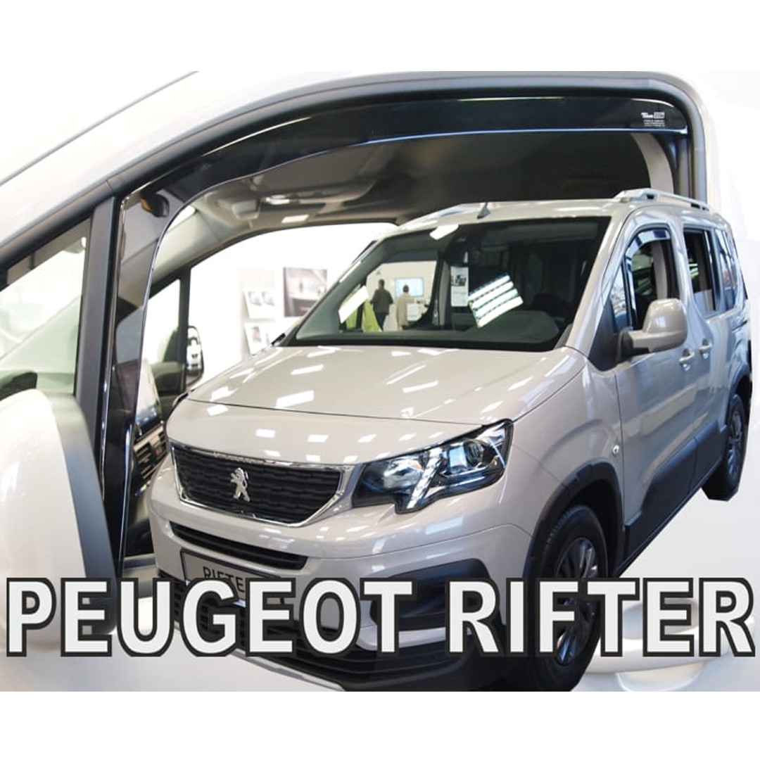 Ανεμοθραύστες HEKO Για PEUGEOT PARTNER III 2D / PEUGEOT RIFTER 4D / 5D / CITROEN BERLINGO III 4D / 5D / OPEL COMBO E 4D / 5D LOV 2018+ / TOYOTA PROACE CITY 2018+ (Ζευγάρι / Μπροστινοί)