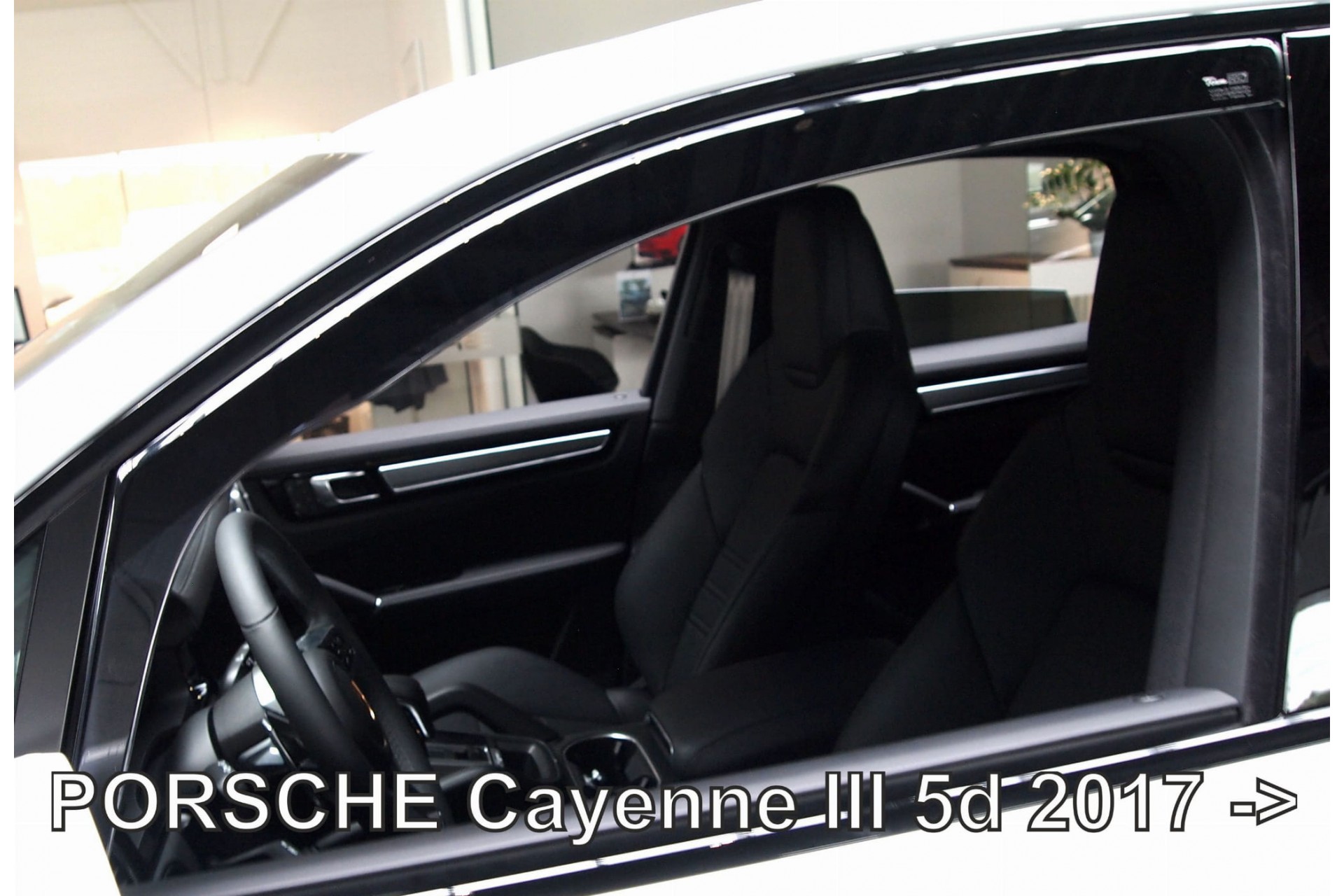 Ανεμοθραύστες HEKO Για PORSCHE CAYENNE 5D 2017+ (Ζευγάρι / Μπροστινοί)